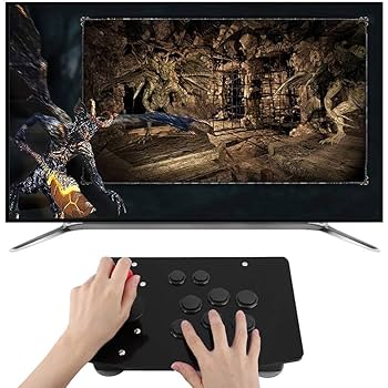 Amazon | アシャタロッカーアーケードコントローラー アーケード